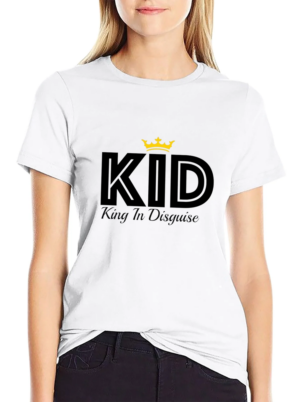 King in Disguise Black T-Shirt product image 8