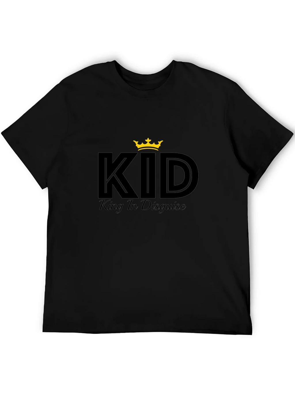 King in Disguise Black T-Shirt product image 5