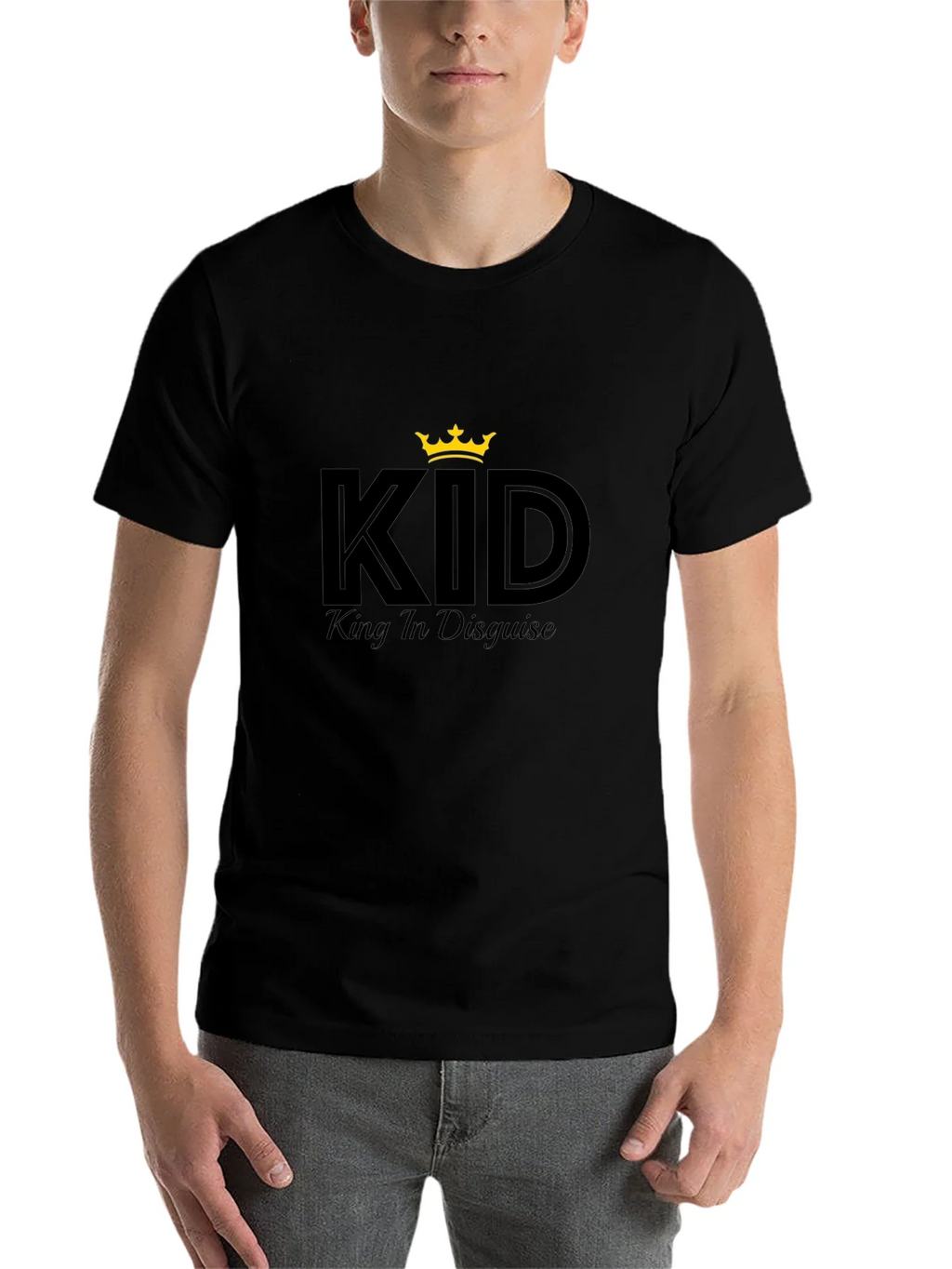 King in Disguise Black T-Shirt product image 4