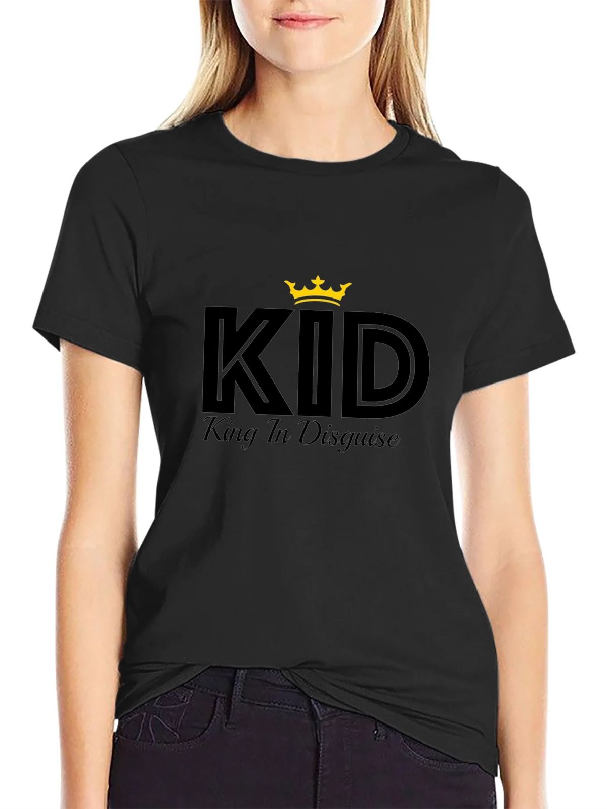 King in Disguise Black T-Shirt product image 2