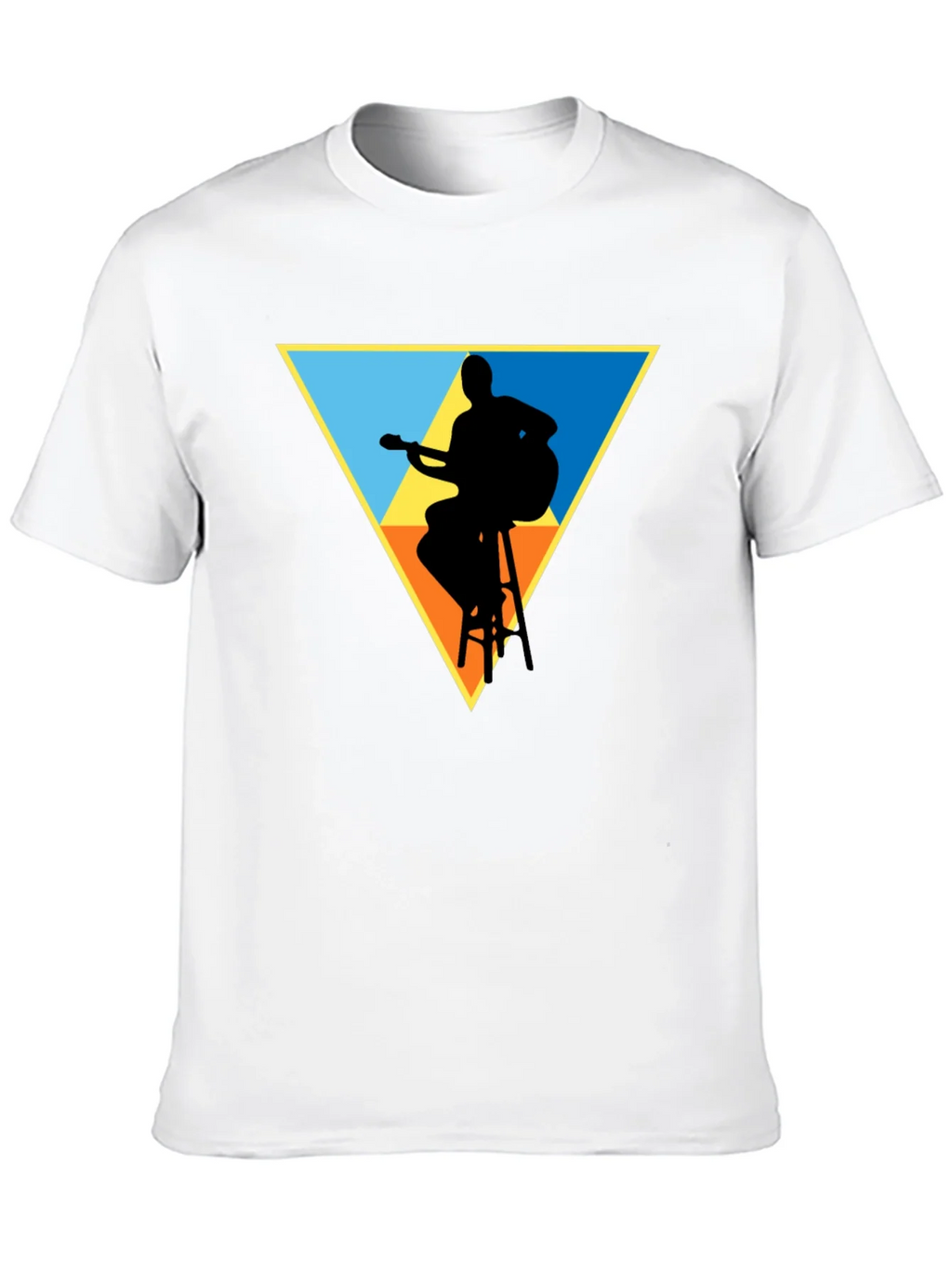 Guitarist Silhouette Graphic Tee product image 9
