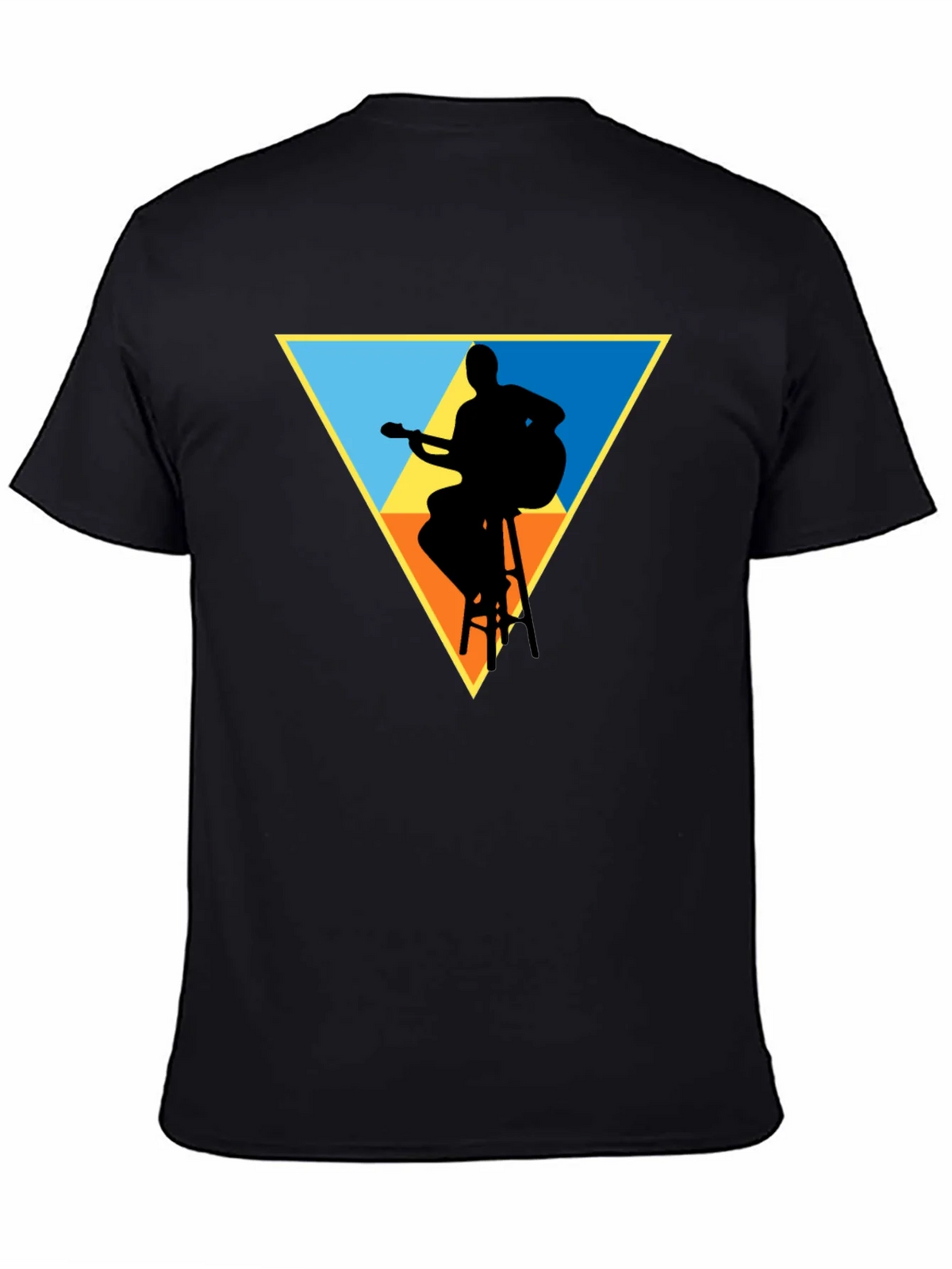 Guitarist Silhouette Graphic Tee product image 4