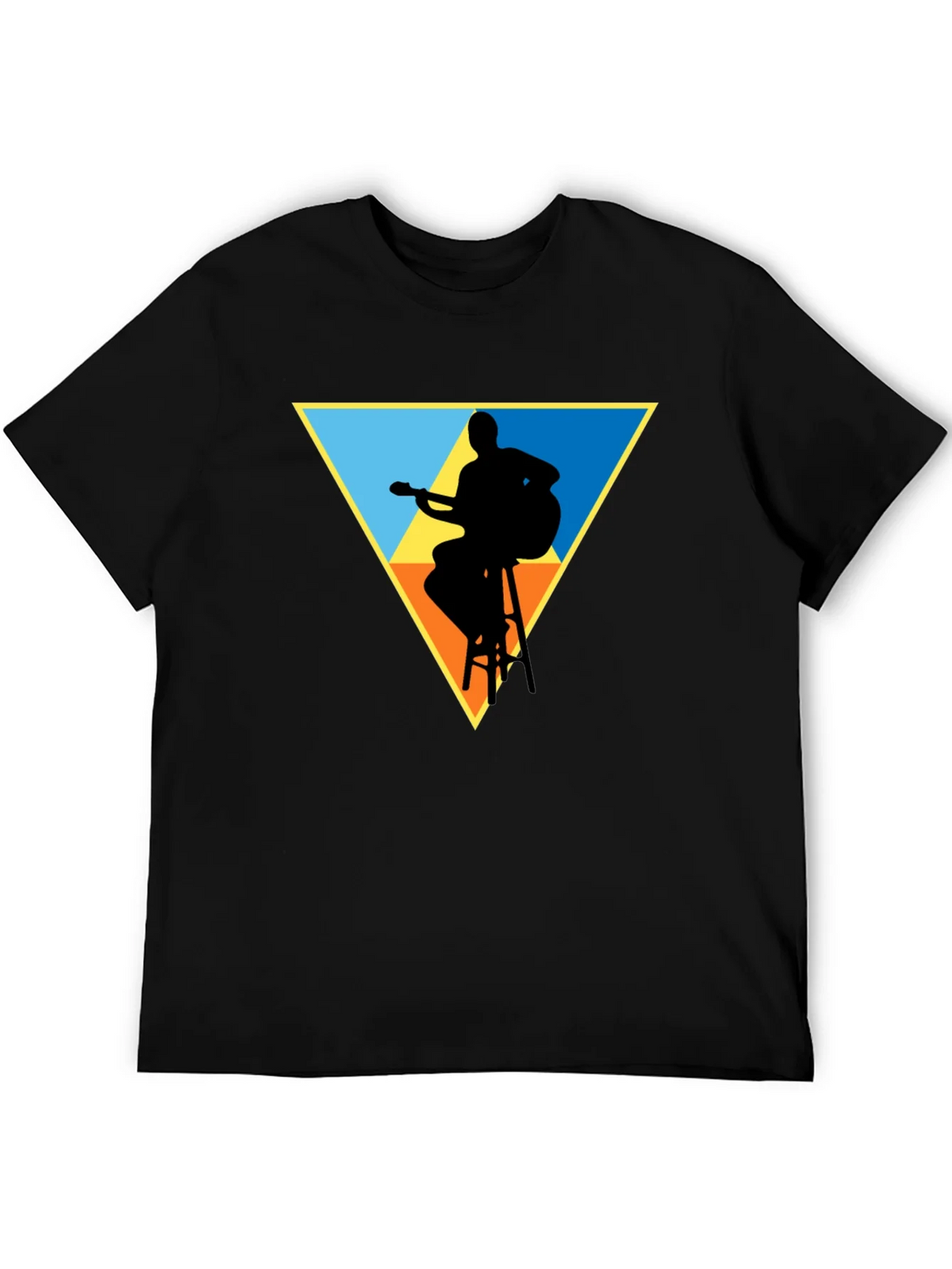 Guitarist Silhouette Graphic Tee product image 5