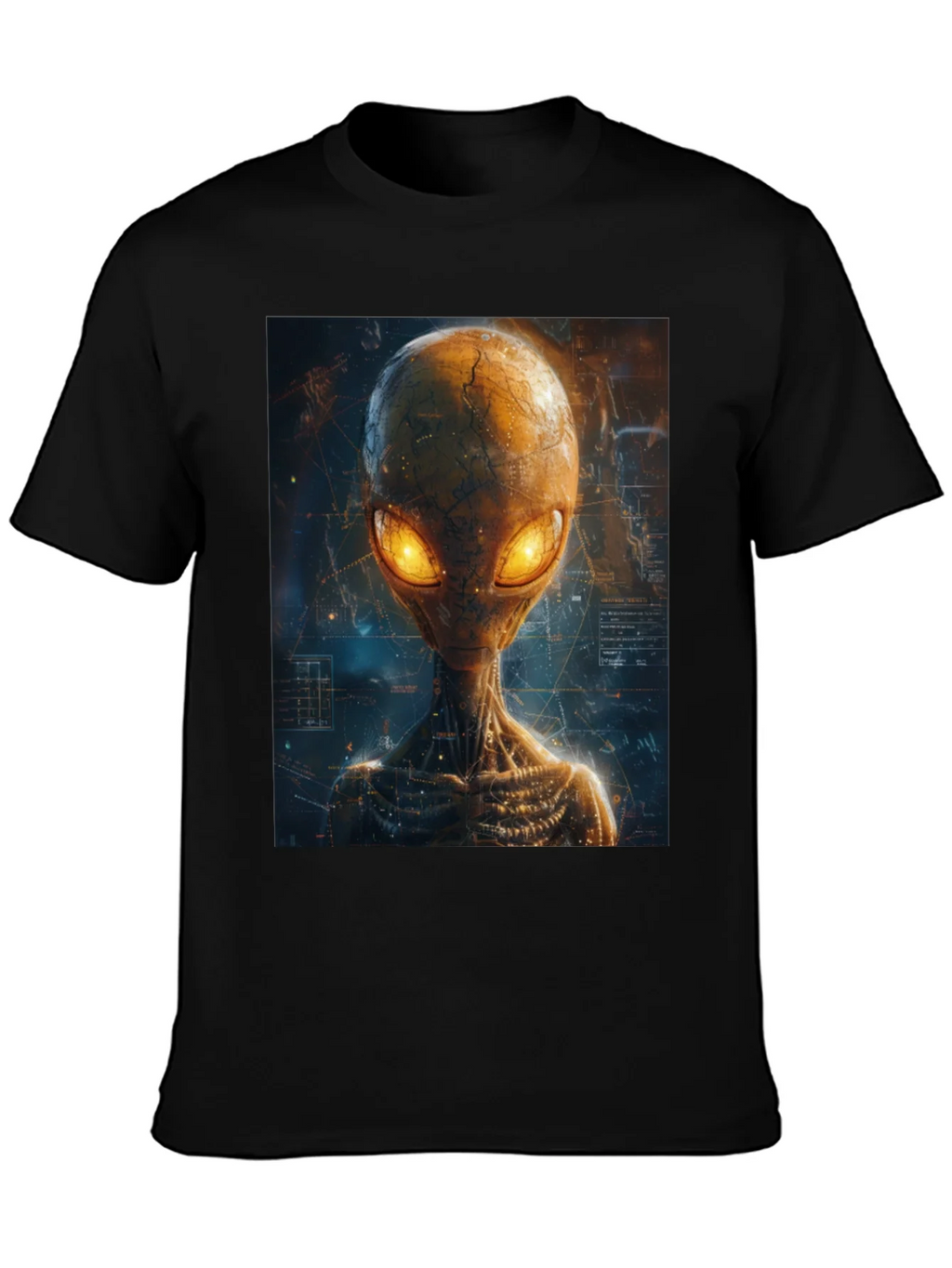 Alien Graphic Print T-Shirt product image 3