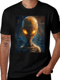 Alien Graphic Print T-Shirt product image 1