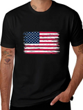 American Flag Graphic Print Tee product image 1