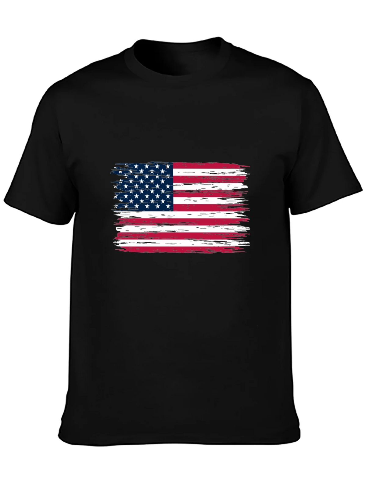 American Flag Graphic Print Tee product image 3