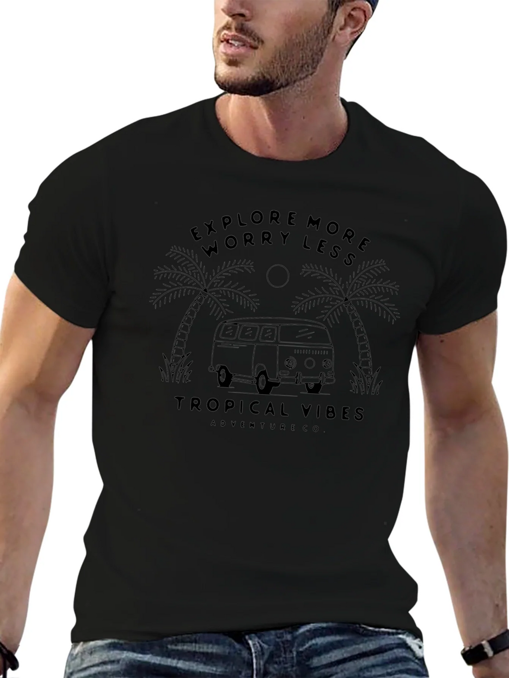 Tropical Vibes Adventure T-Shirt product image 6