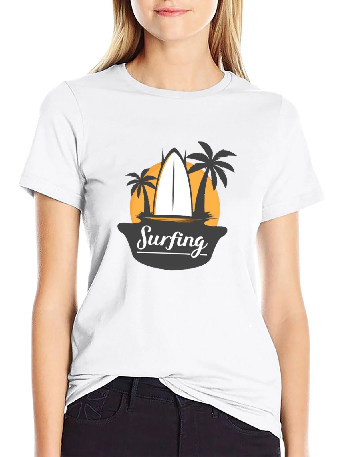 Surfing Graphic Tee - Beach Vibes T-Shirt product image 4