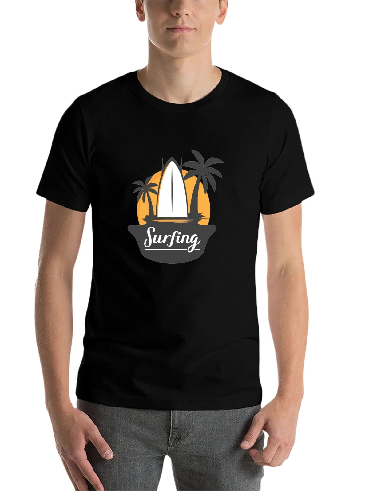 Surfing Graphic Tee - Beach Vibes T-Shirt product image 2