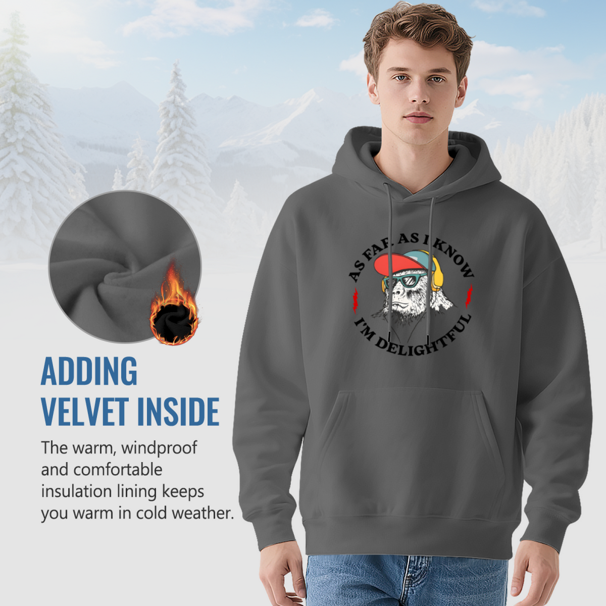 Book Lover Hoodie - Premium Quality Graphic Pullover #0657 product image 7