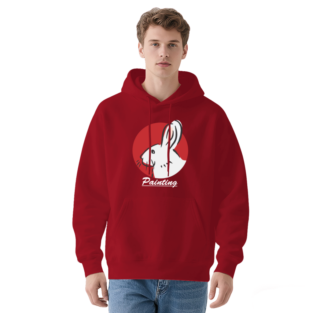 Rabbit Bunny Hoodie - Trendy Streetwear Graphic Sweatshirt product image 1