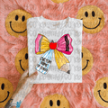 Custom name bow - infant toddler and youth