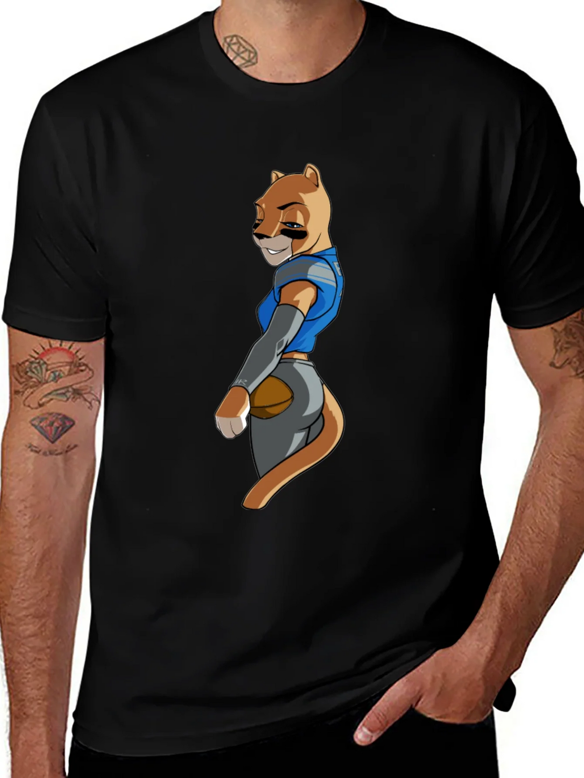 Cool Cougar T-Shirt - Unique Design product image 1