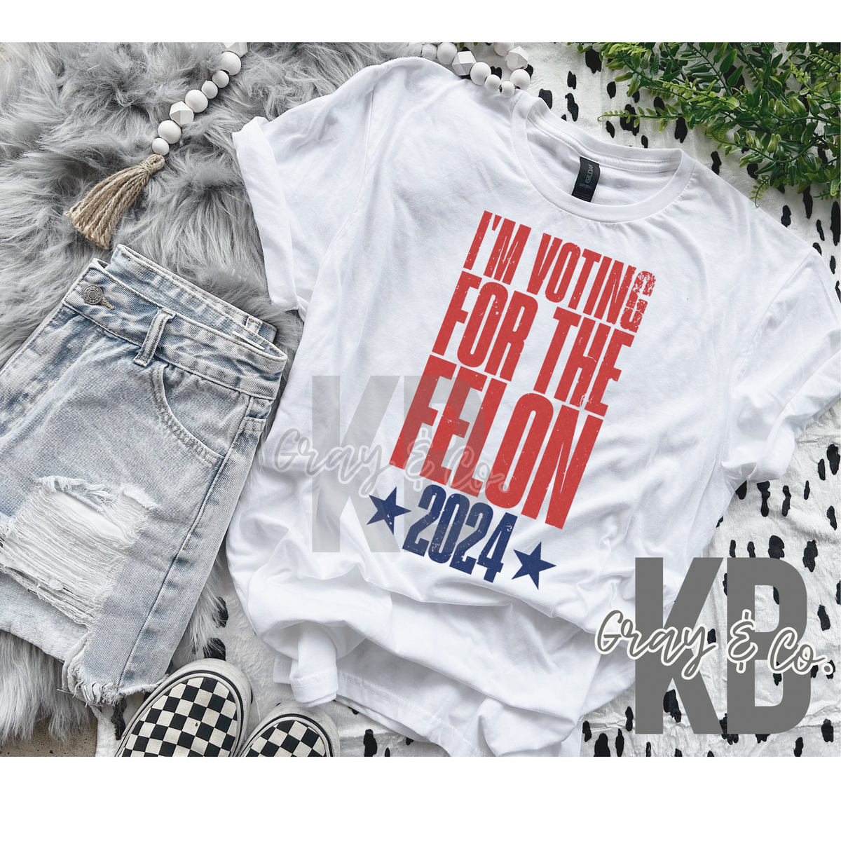 I’m voting for the felon