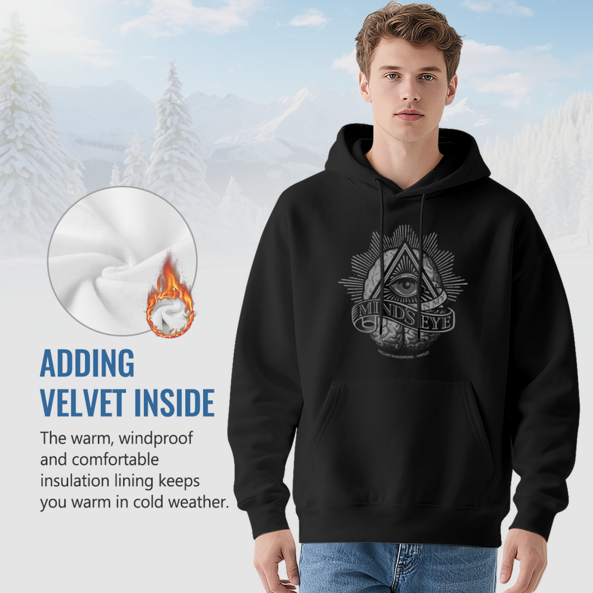 Book Lover Hoodie - Stand Out Design Pullover #0690 product image 7