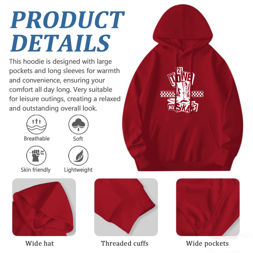 Motivational Hoodie - Trendy Streetwear Graphic Sweatshirt product image 6