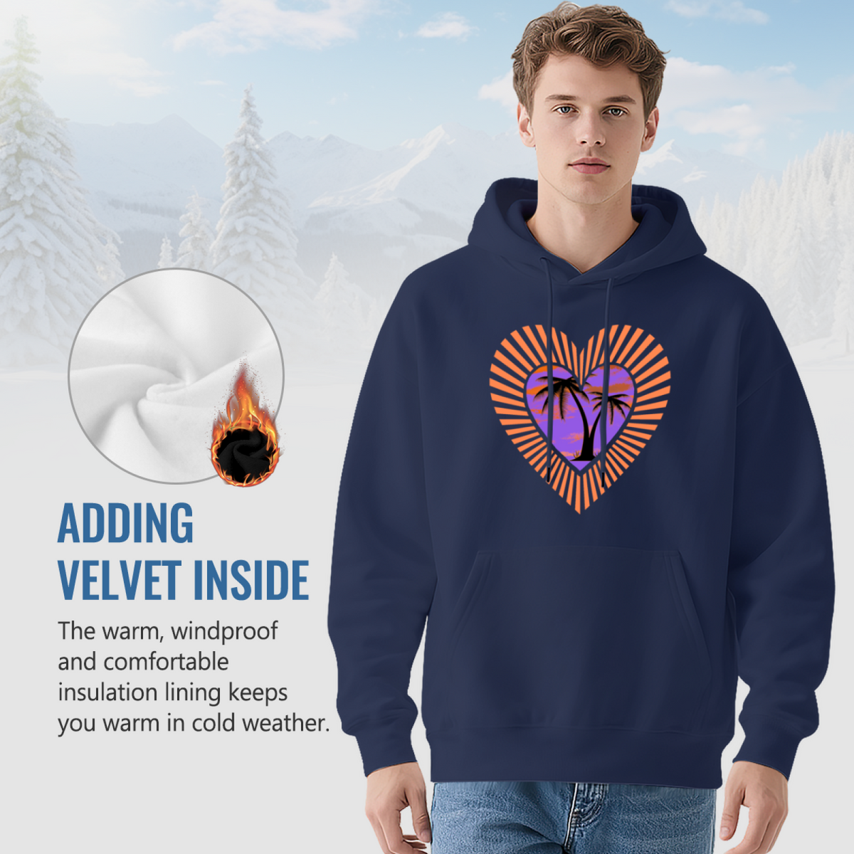 Motivational Hoodie - Stand Out Design Pullover #0662 product image 7