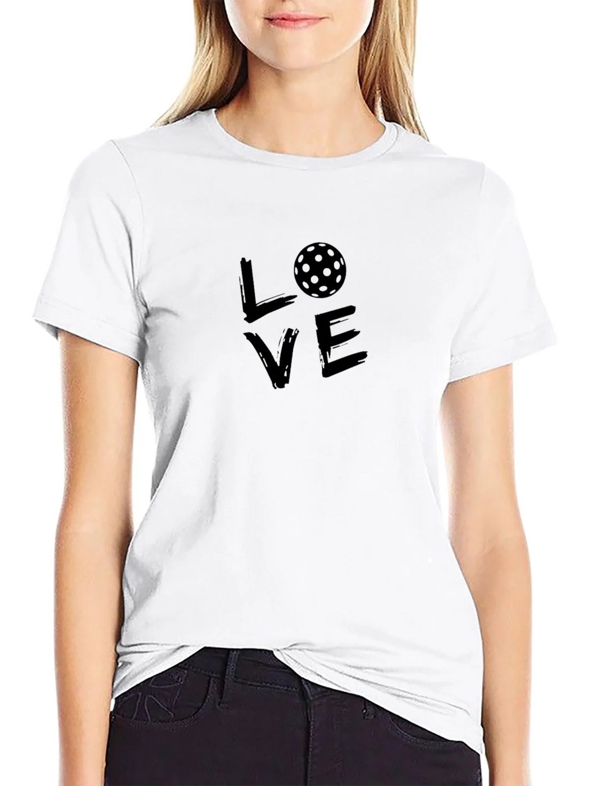 Pickleball Love Graphic Tee - Black Unisex T-Shirt product image 8