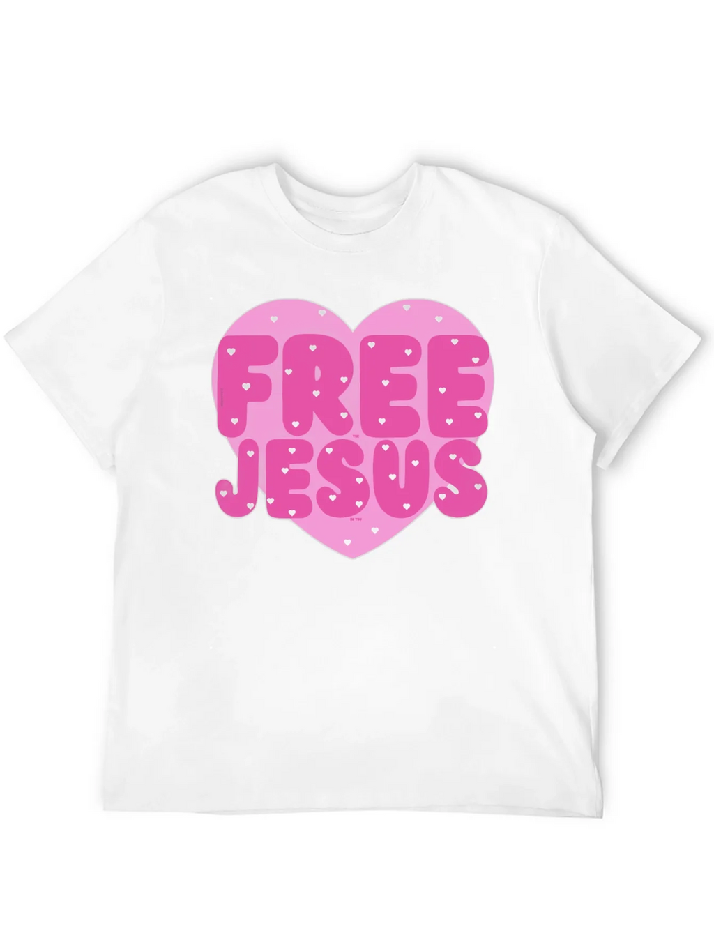 Free Jesus Heart Graphic Tee - Trendy Black T-Shirt product image 11