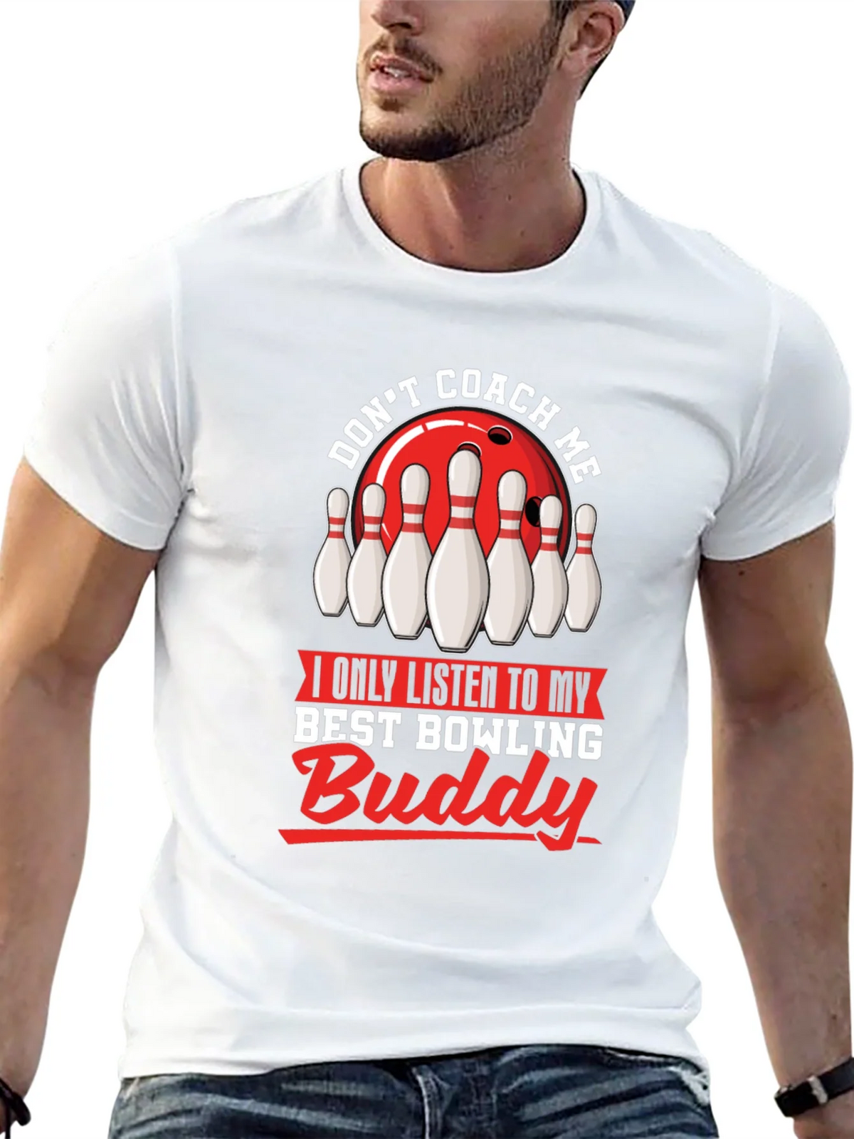 Dont Coach Me Bowling Buddy T-Shirt product image 12