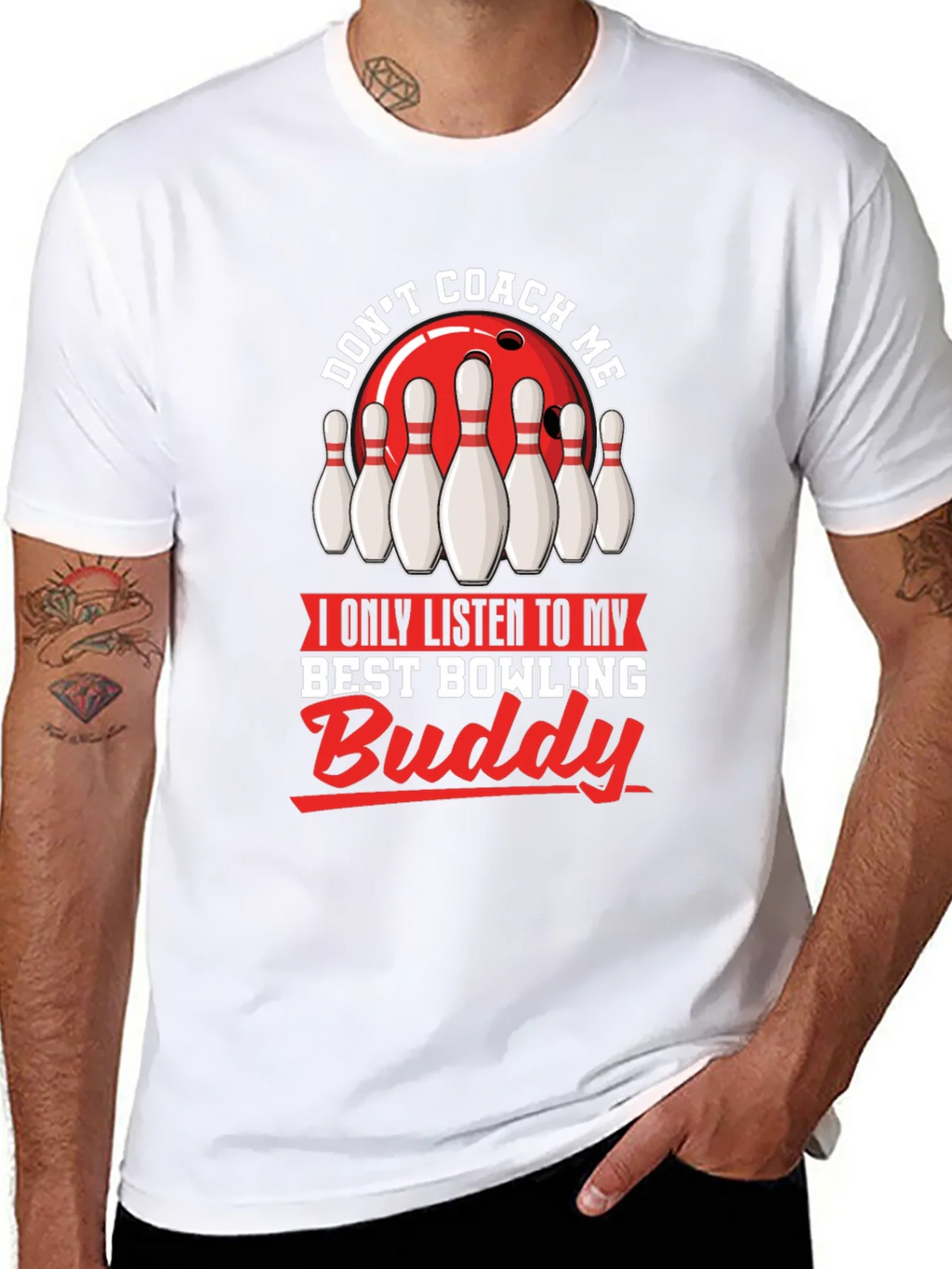 Dont Coach Me Bowling Buddy T-Shirt product image 7