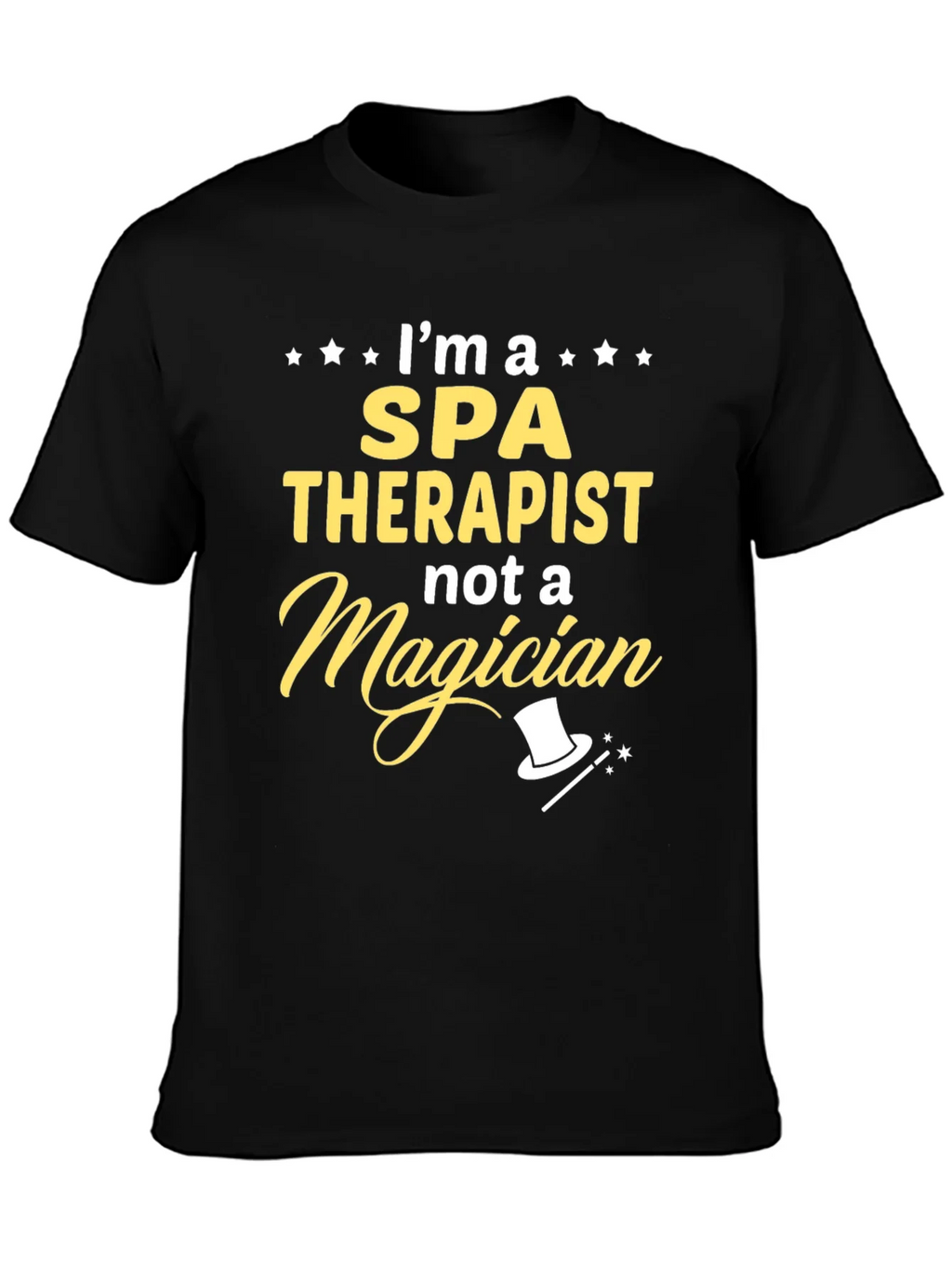 Spa Therapist Novelty Graphic T-Shirt product image 3