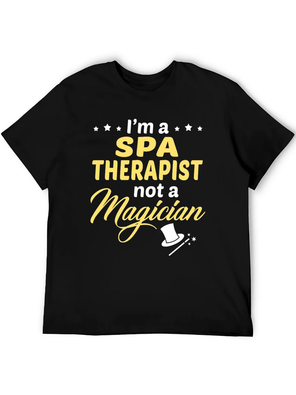 Spa Therapist Novelty Graphic T-Shirt product image 5