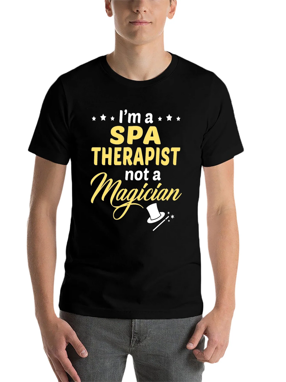 Spa Therapist Novelty Graphic T-Shirt product image 4