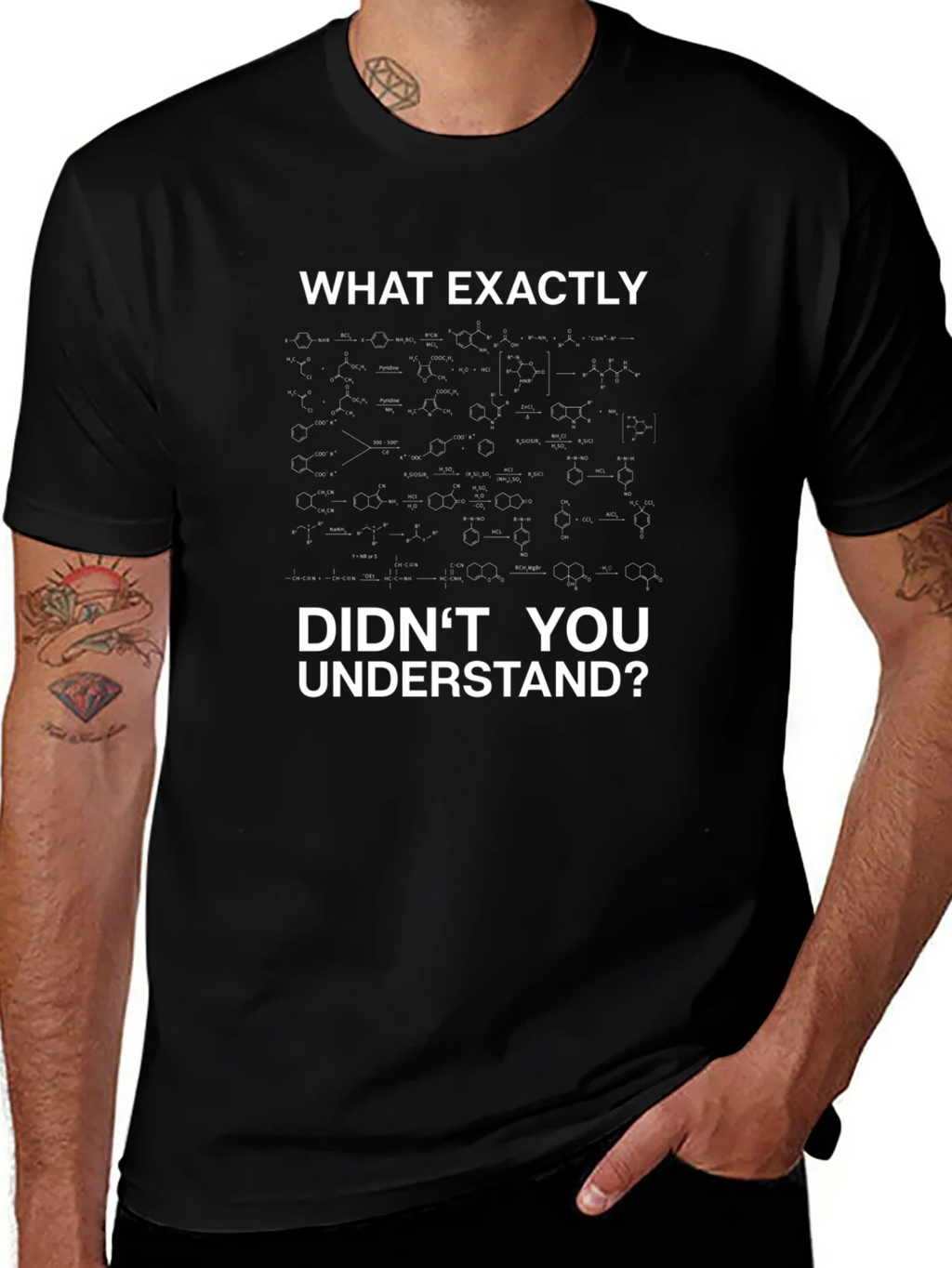 Funny Science T-Shirt - What Didnt You Understand? product image 1
