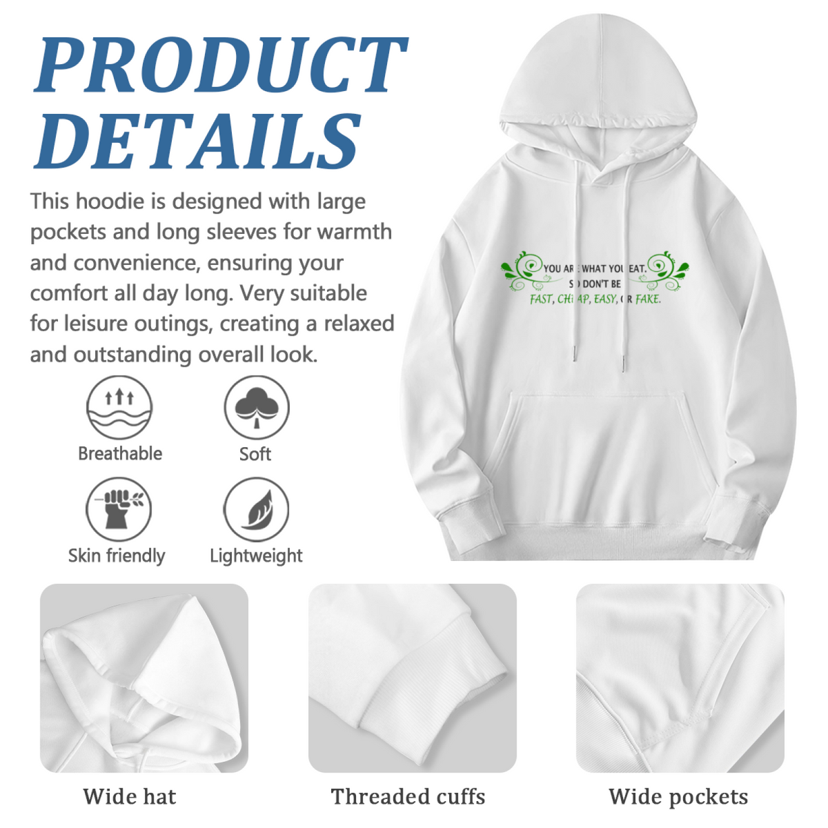 Book Lover Hoodie - Creative Artistic Design Pullover #0613 product image 6