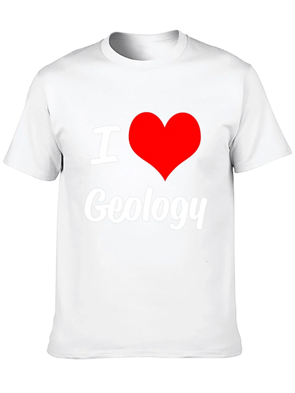 I Love Geology Black T-Shirt product image 9