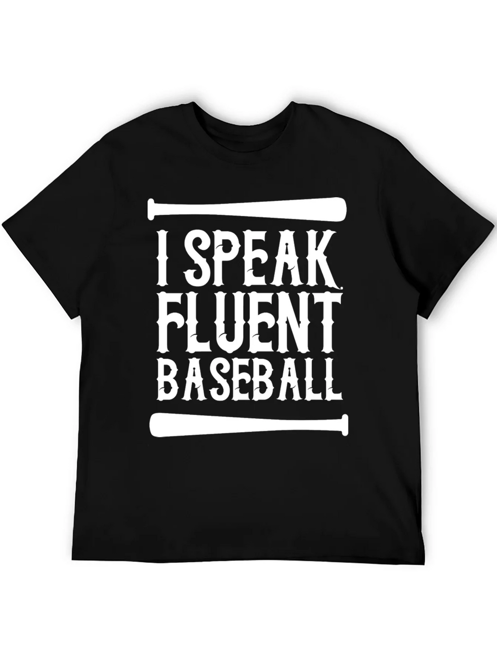 Funny I Speak Fluent Baseball Graphic T-Shirt product image 5