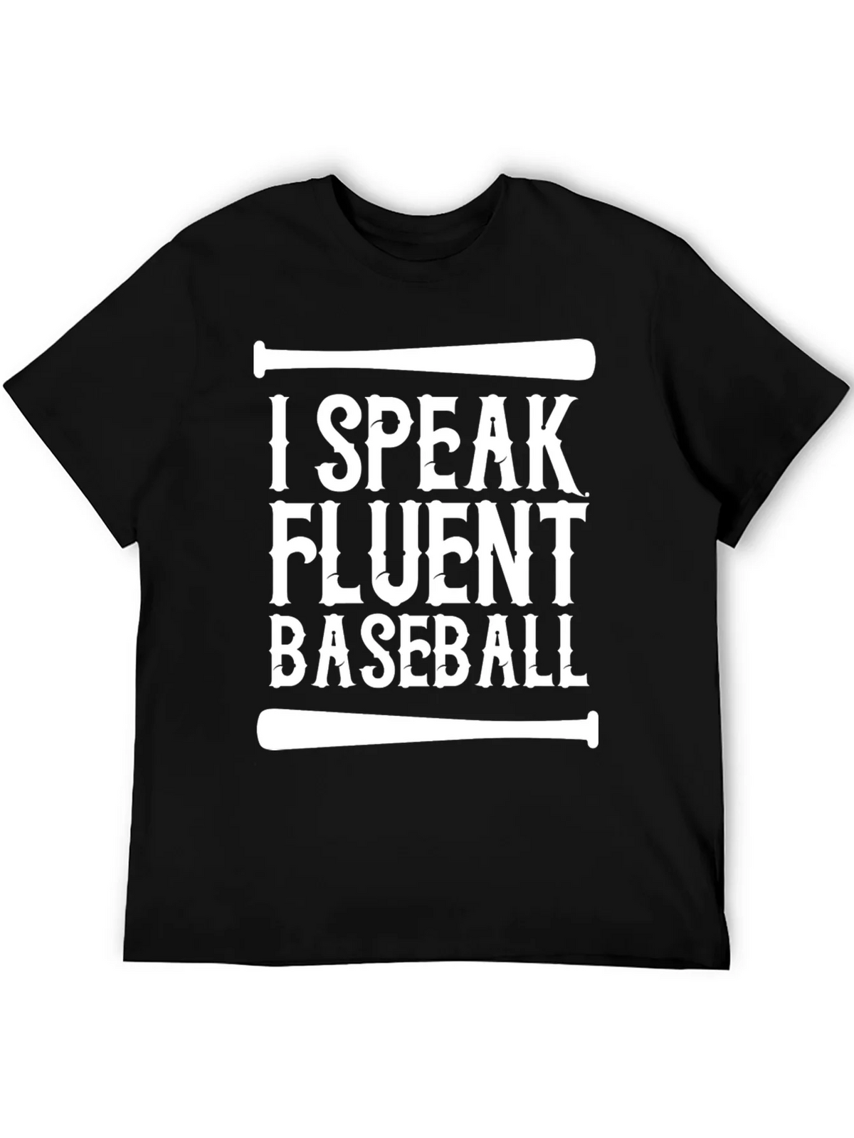 Funny I Speak Fluent Baseball Graphic T-Shirt product image 5