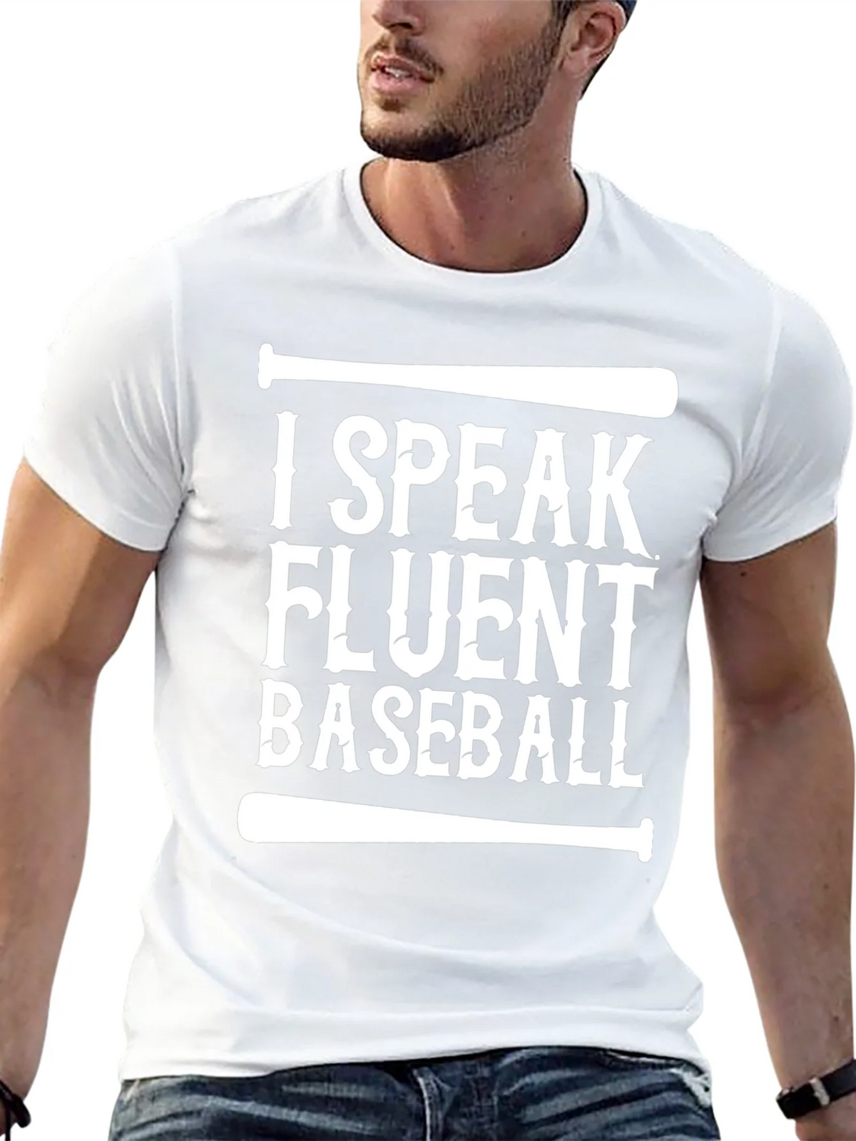 Funny I Speak Fluent Baseball Graphic T-Shirt product image 12