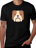 Bulldog Graphic Tee - Classic Black T-Shirt product image 1