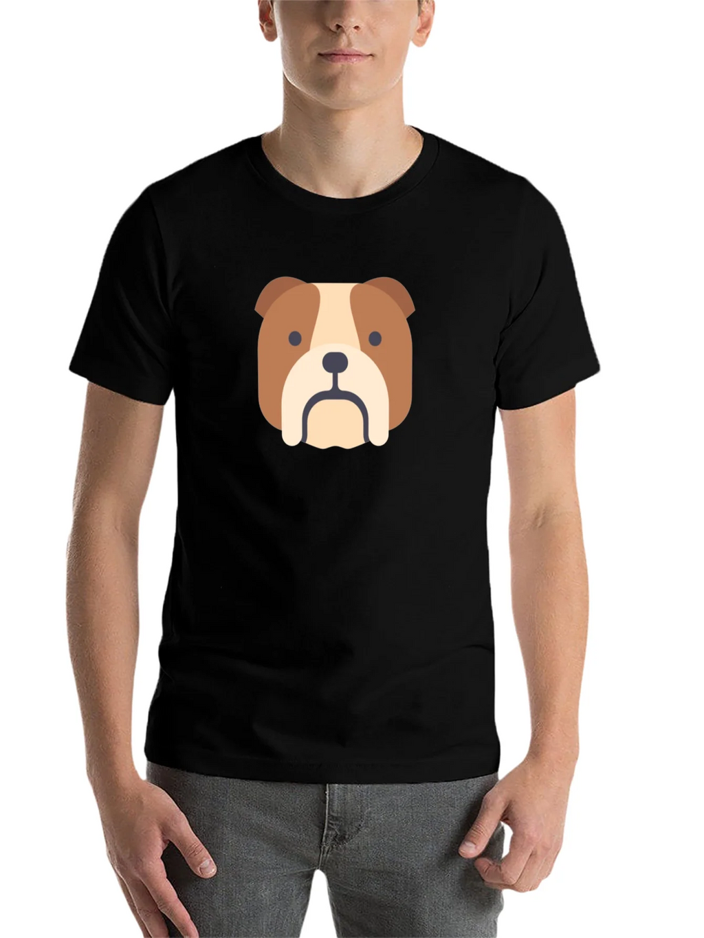 Bulldog Graphic Tee - Classic Black T-Shirt product image 4