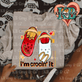 I’m crocin’ it