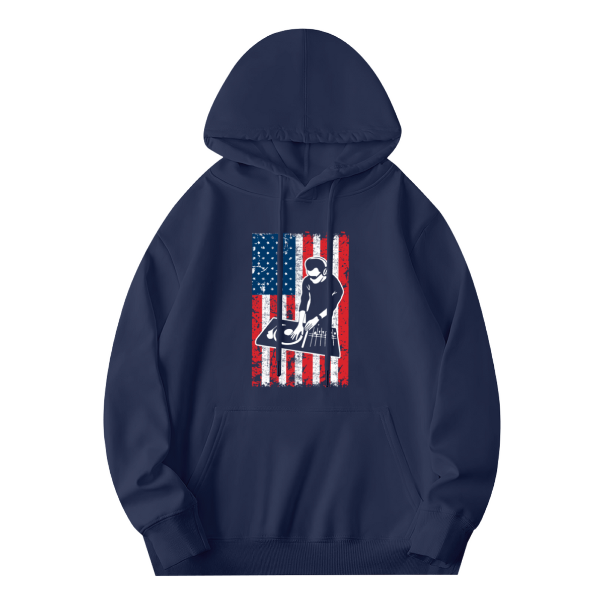 Hand Drawn Art Hoodie - Illustrated Design Pullover #0593 product image 2