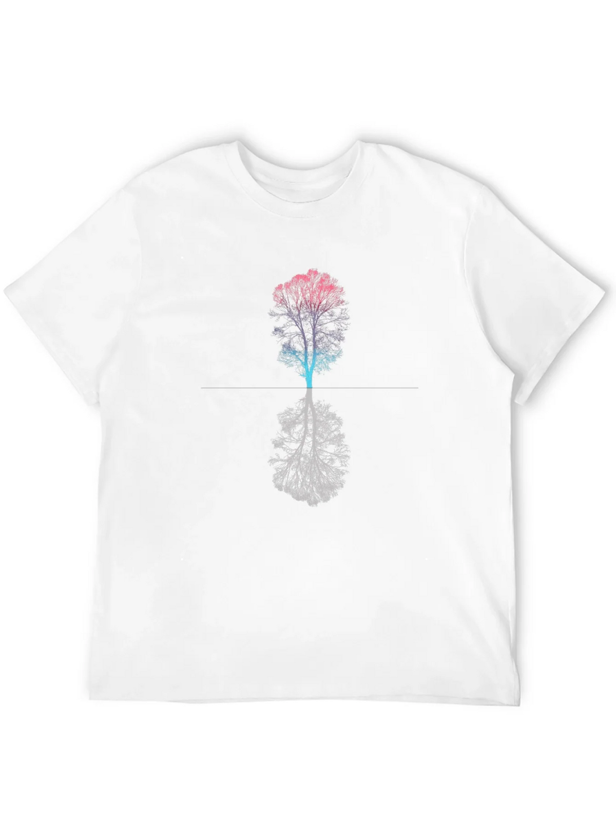 Abstract Tree Graphic Tee - Black T-Shirt product image 11