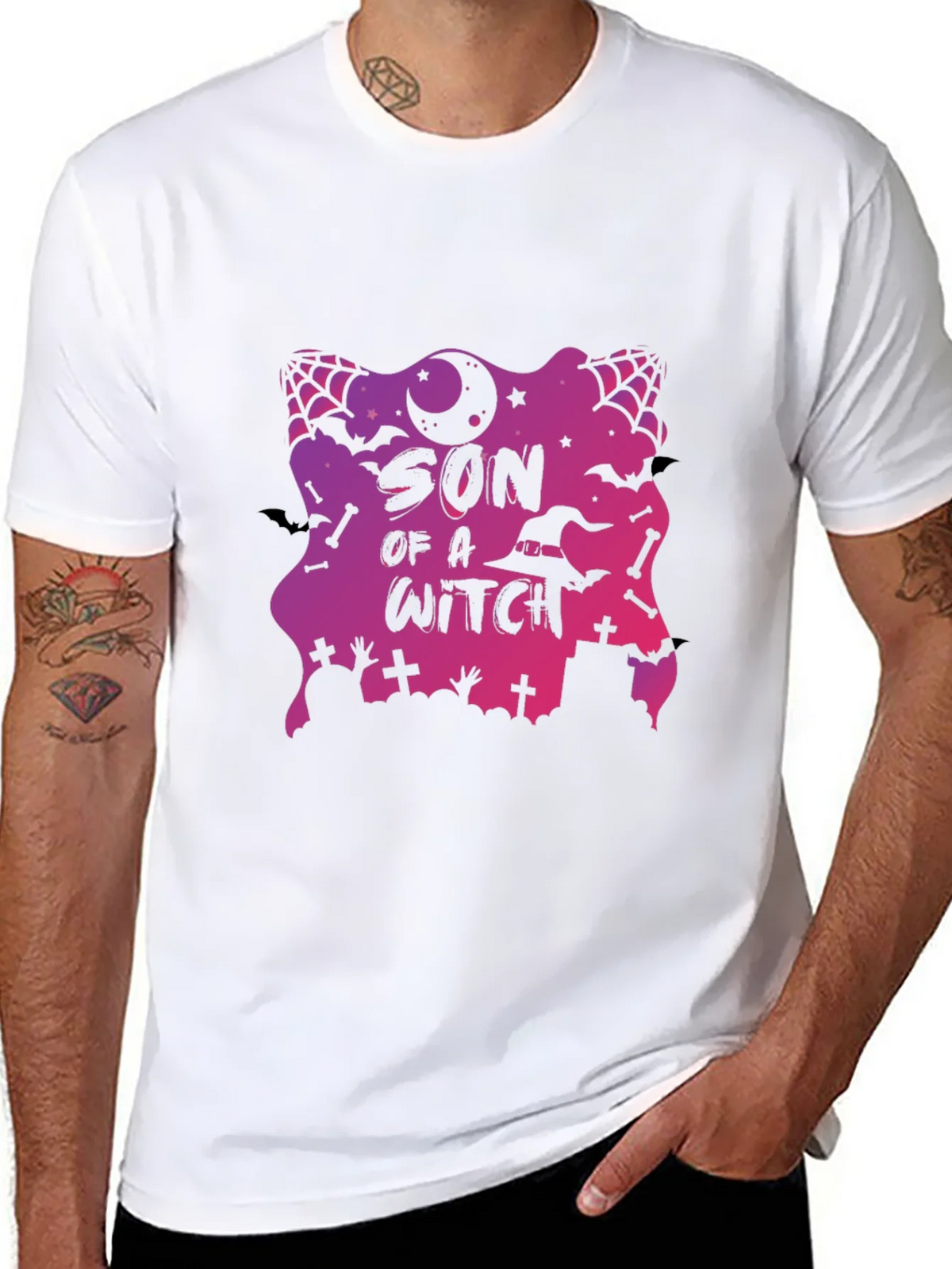 Son of a Witch Halloween T-Shirt product image 7