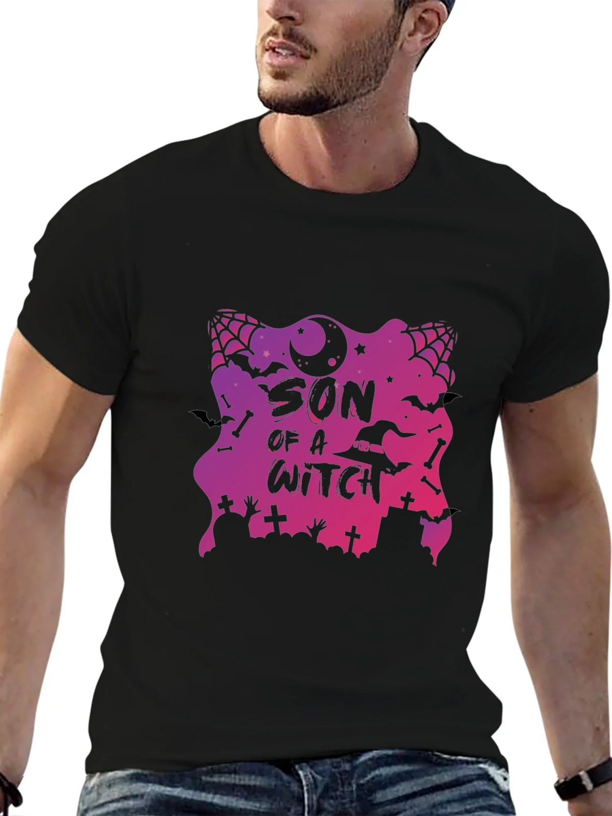 Son of a Witch Halloween T-Shirt product image 6
