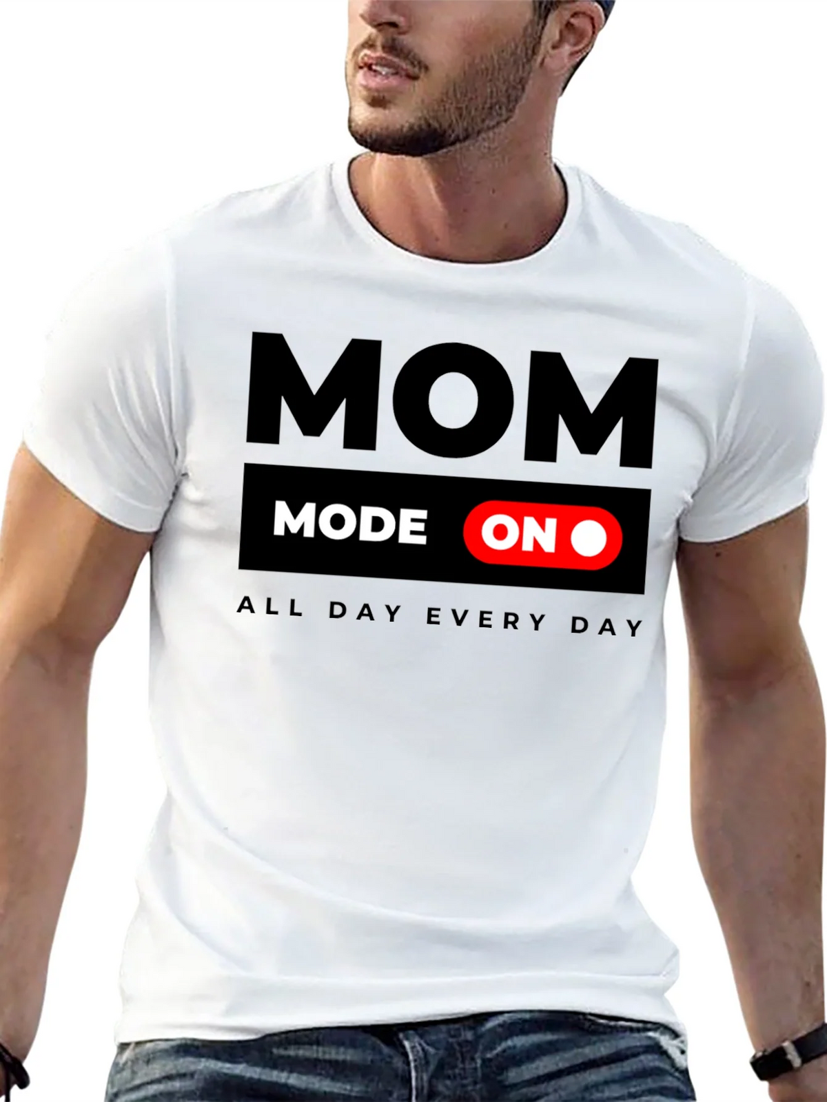 Mom Mode On T-Shirt - All Day Every product image 12