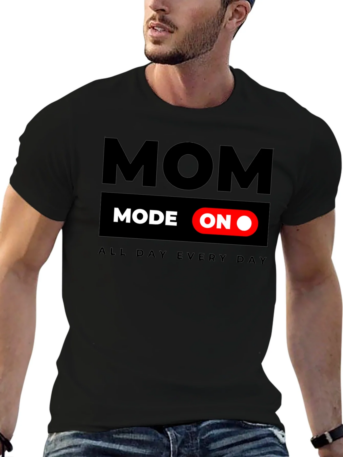 Mom Mode On T-Shirt - All Day Every product image 6