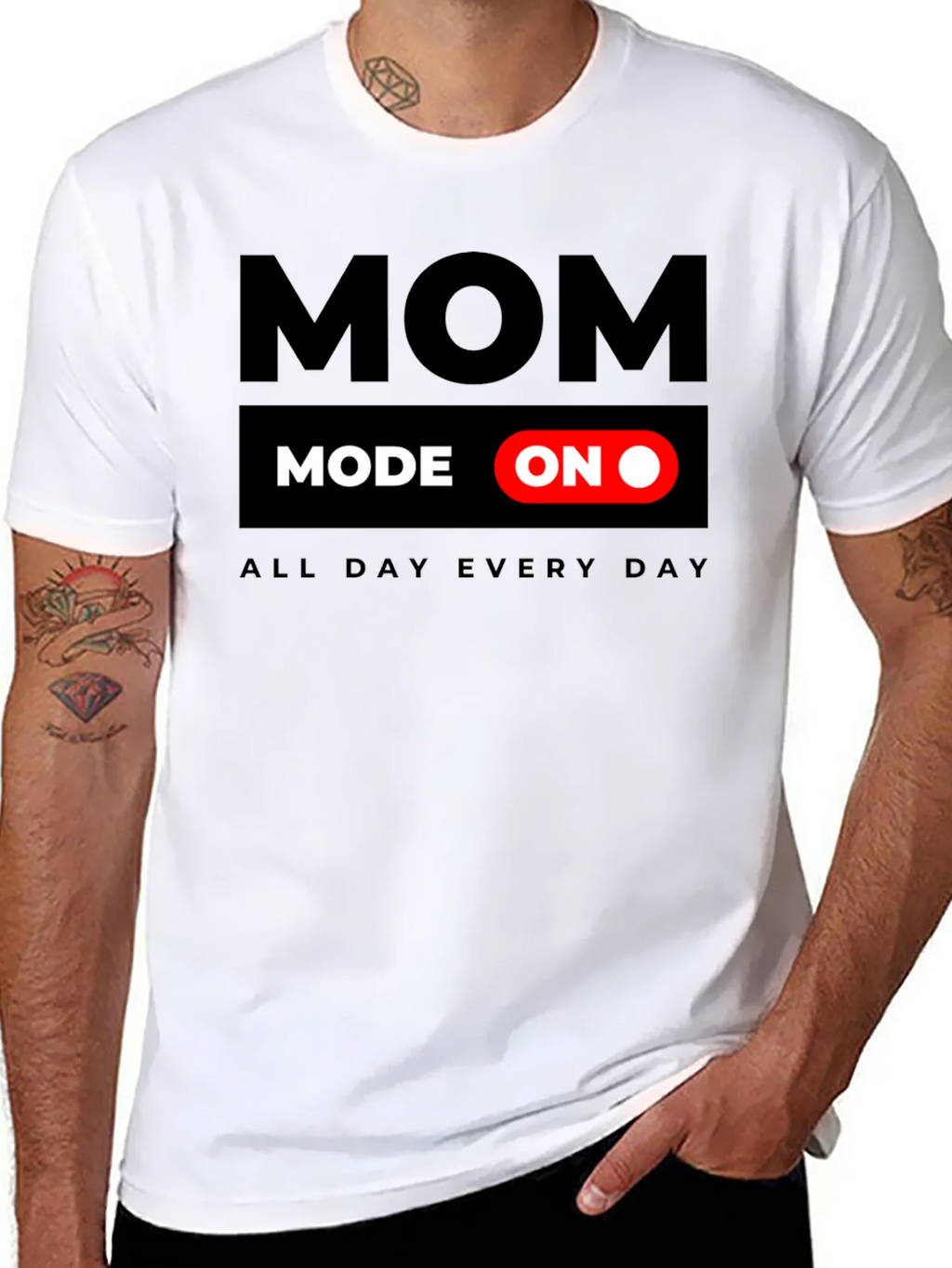 Mom Mode On T-Shirt - All Day Every product image 7