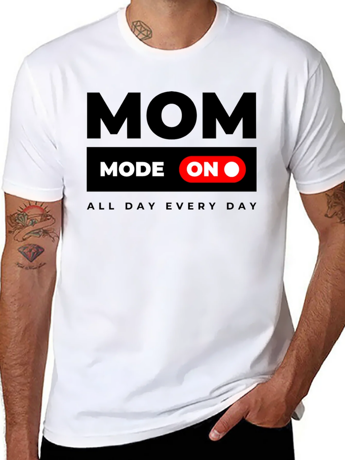 Mom Mode On T-Shirt - All Day Every product image 7