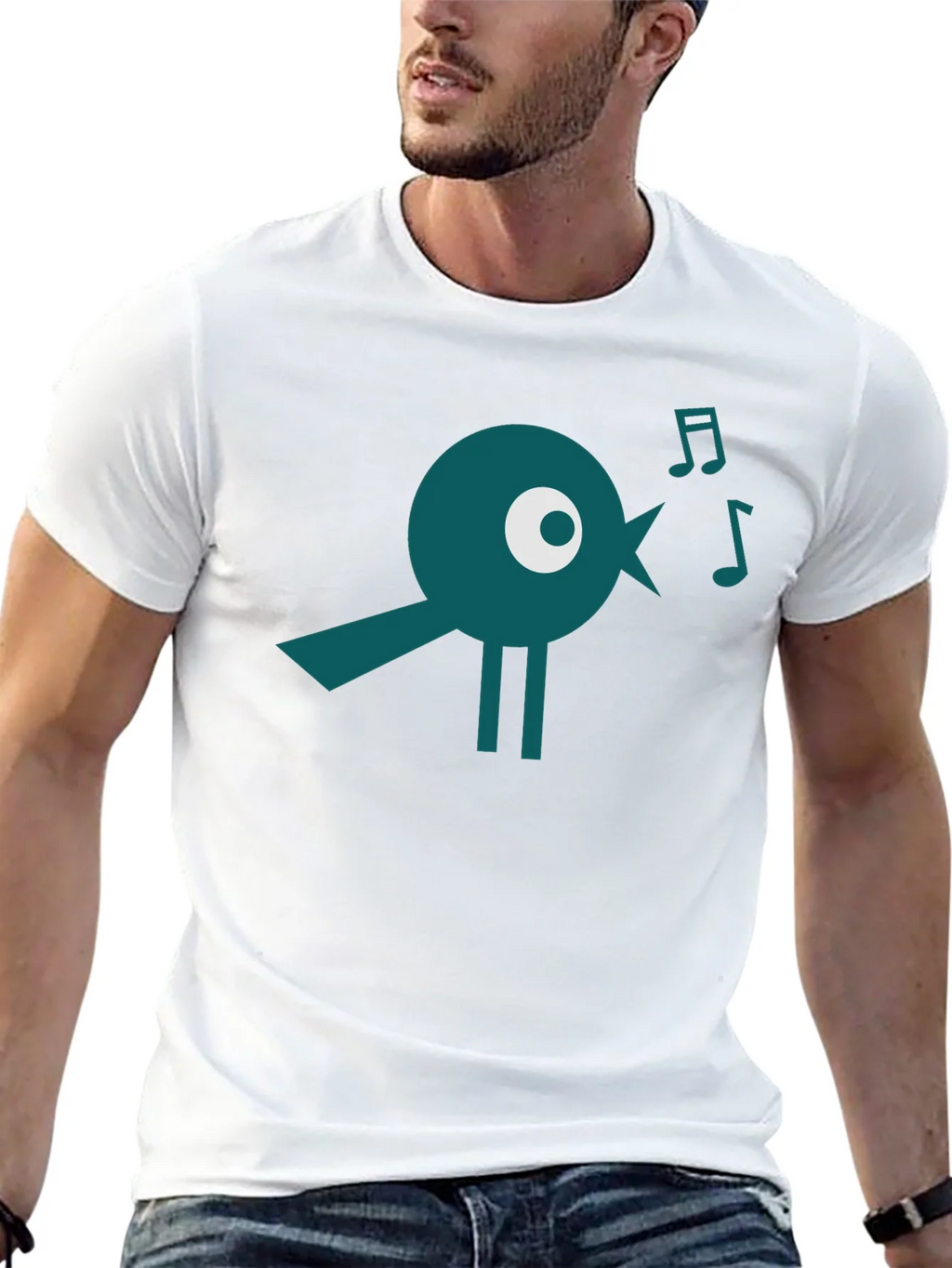 Singing Bird Graphic Tee - Modern & Unique product image 12