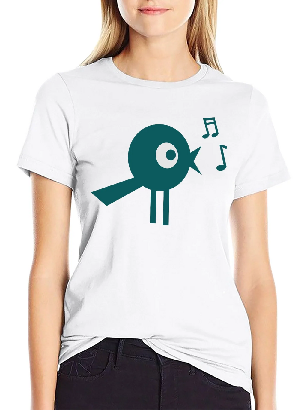 Singing Bird Graphic Tee - Modern & Unique product image 8