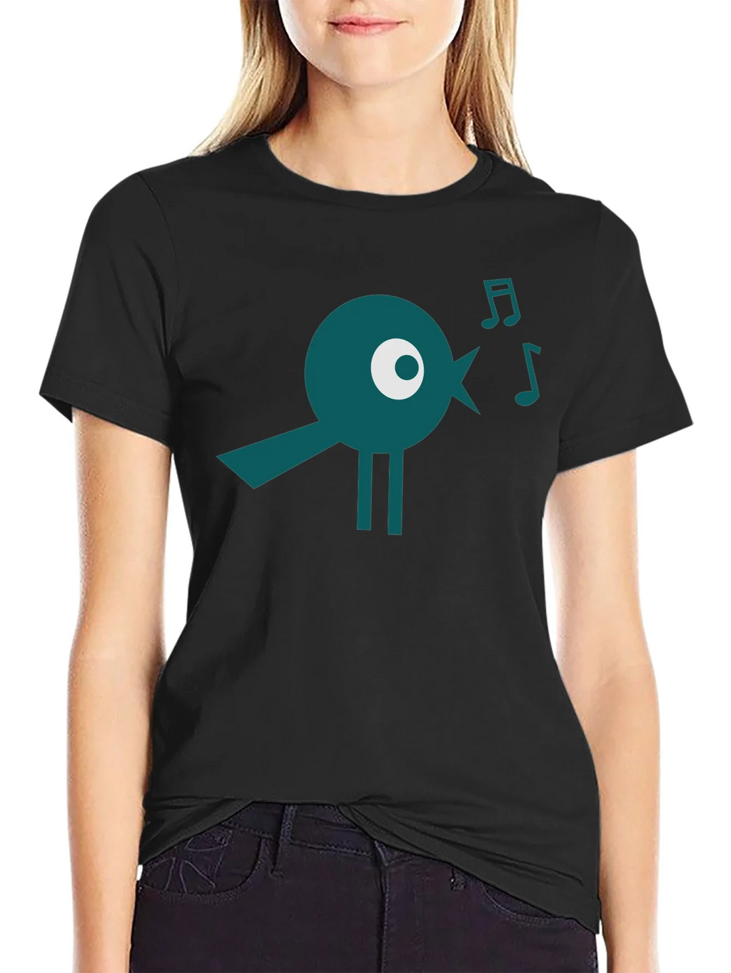 Singing Bird Graphic Tee - Modern & Unique product image 2