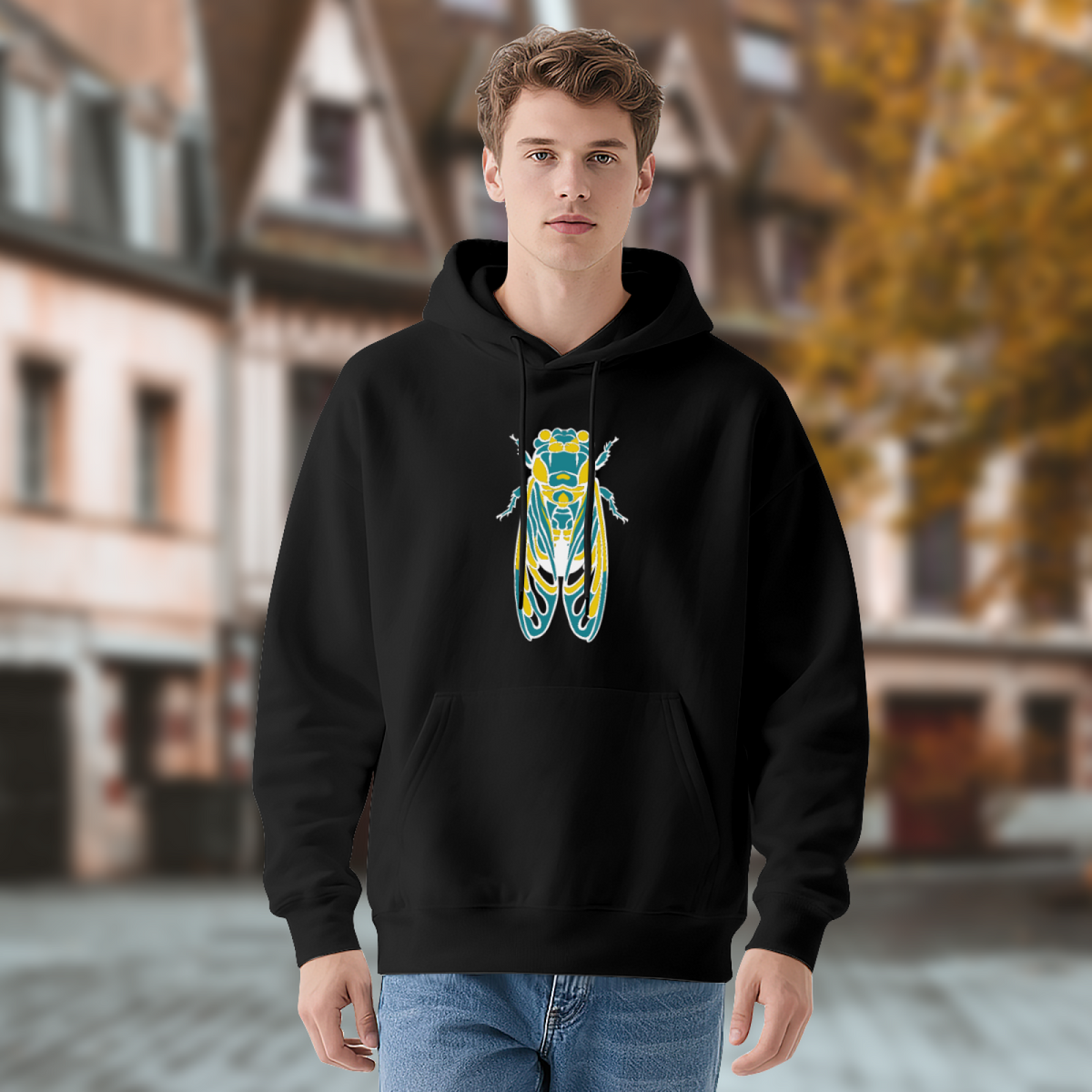 Statement Piece Hoodie - Bold Design Pullover #0680 product image 4